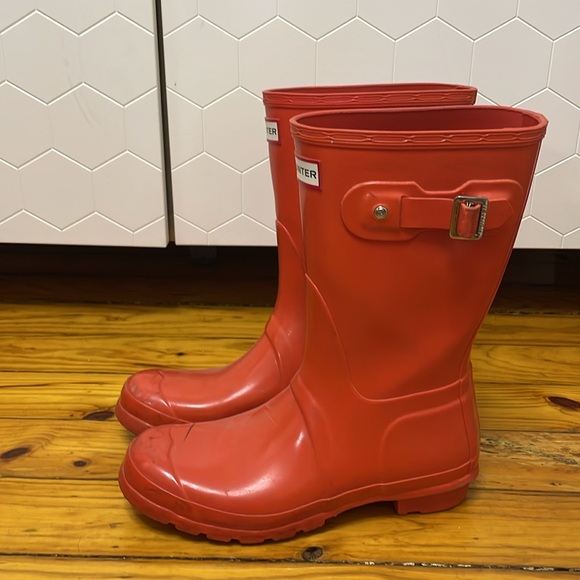 Hunter Originally Short Gloss Rain Boots - Picture 2 of 2